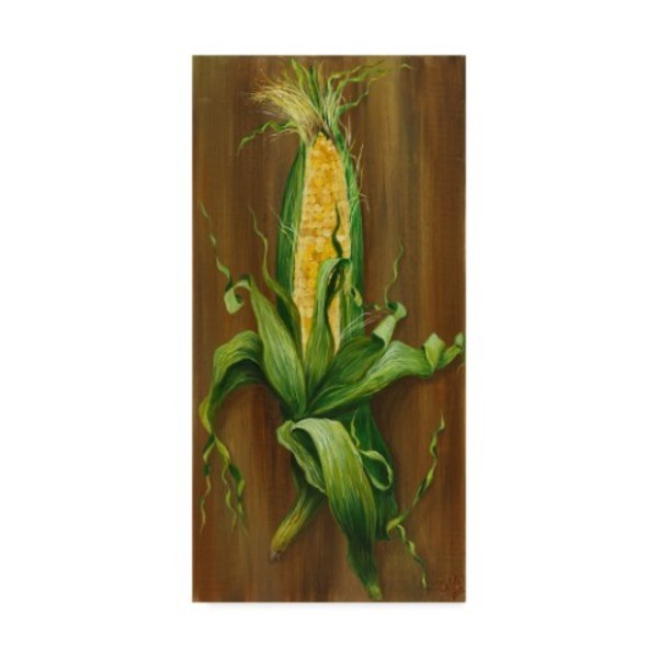 Trademark Fine Art Gigi Begin 'Ear Of Corn' Canvas Art, 12x24 ALI35249-C1224GG